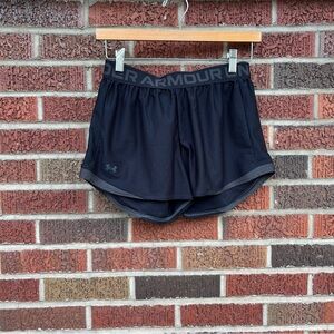 Under Armour Black Loose Fit Athletic Shorts